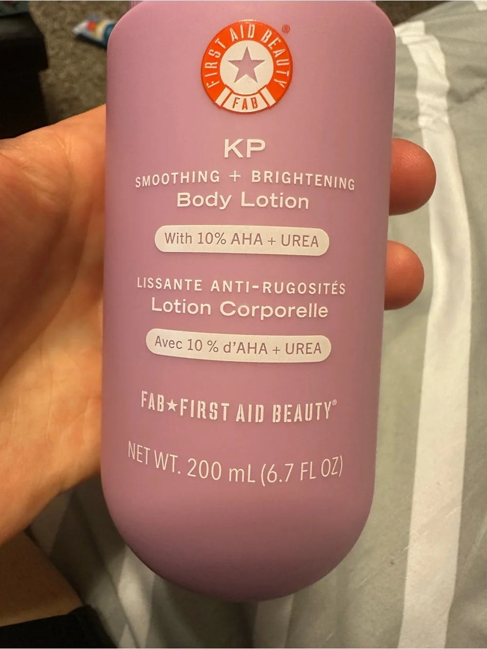 First Aid Beauty body lotion